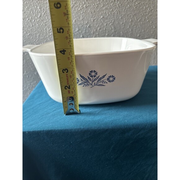Corning Ware Blue Cornflower Casserole Dish P-2 1/2-B 2.5 Qt With Lid A-9-C - Picture 14 of 15
